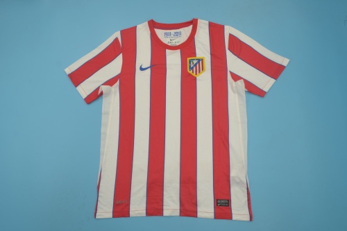 Atletico Madrid 11/12 Home Soccer Jersey