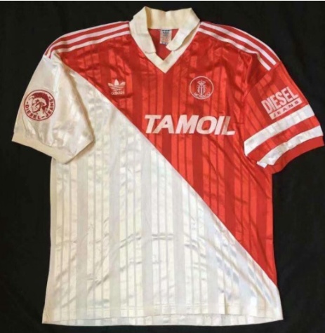 Monaco 92/94 Home Soccer Jersey