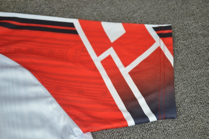 AC Milan 97/98 Away White Soccer Jersey