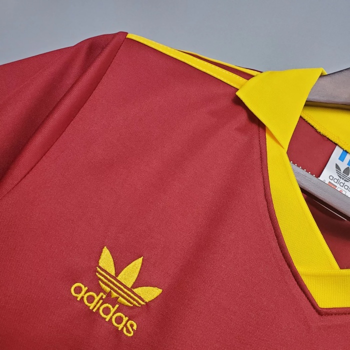 91/92 Roma Home Retro Jersey