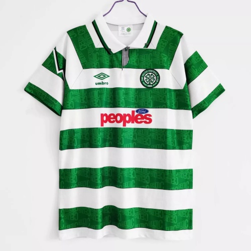 91-92 Celts Home Retro Jersey