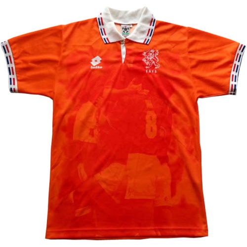 Netherlands 1996 Home Soccer Jersey