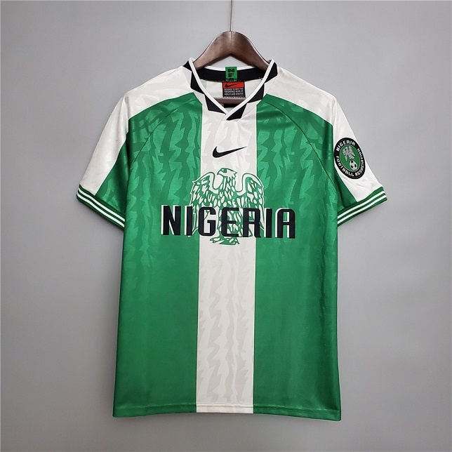 Nigeria 1996 Home Soccer Jersey