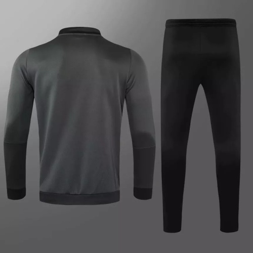 Kids Juventus Jacket + Pants Training Suit Grey 2021/22