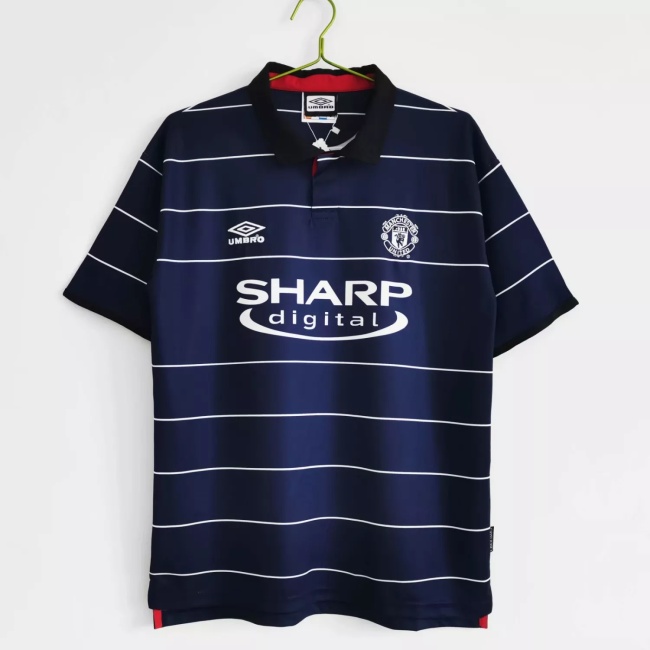 99-00 Man United Away Retro Jersey