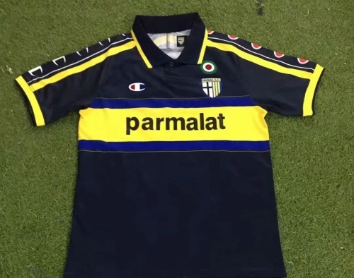 Parma 99/00 Away Black Soccer Jersey