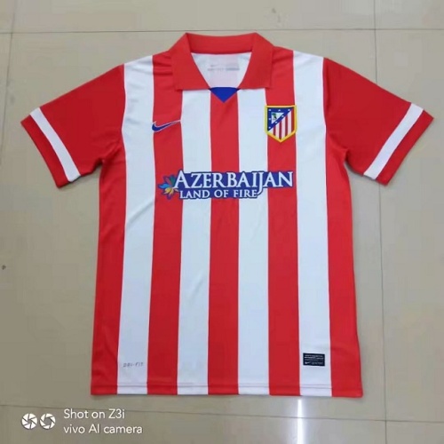 Atletico Madrid 13/14 Home Soccer Jersey