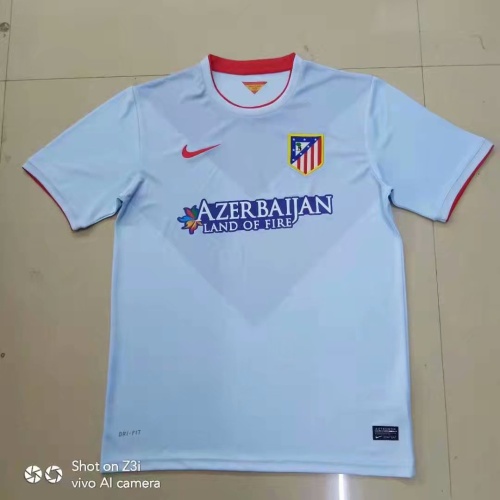 Atletico Madrid 14/15 Away Light Blue Jersey