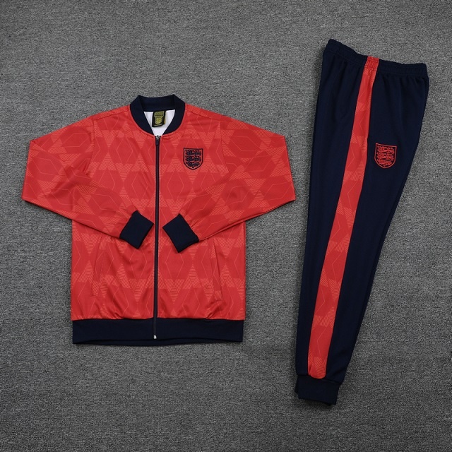 England 1990 Tracksuit - Red