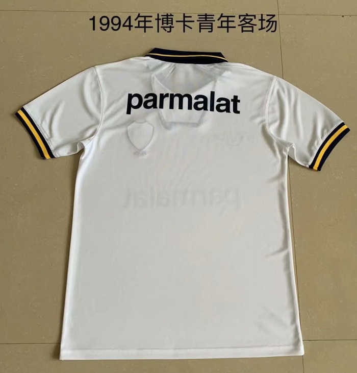 Boca Juniors 1994 Away White Soccer Jersey