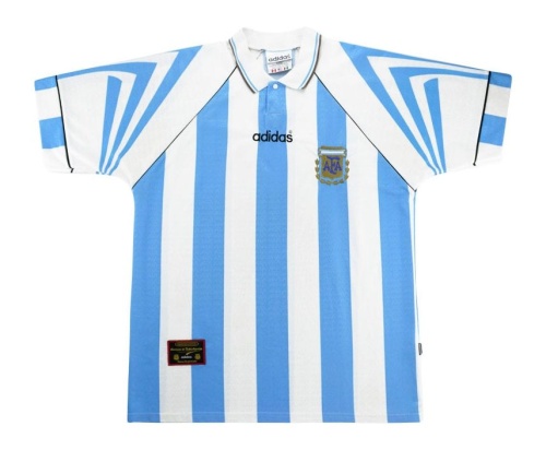 Argentina 1997 Home Soccer Jersey