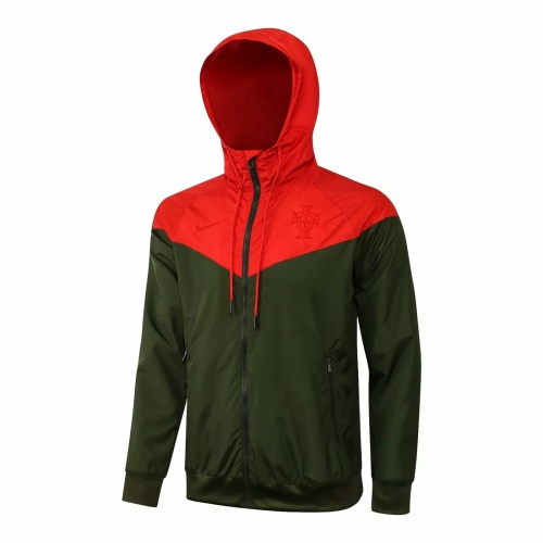 Mens Portugal All Weather Windrunner Jacket Green 2021/22