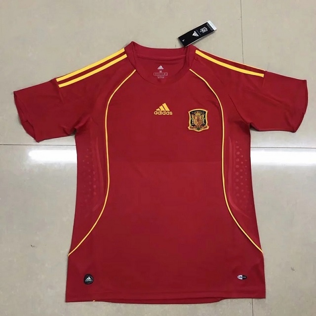 Spain 2008 Home Soccer Jersey