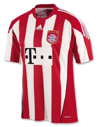 Bayern Munich 2010 Home Soccer Jersey