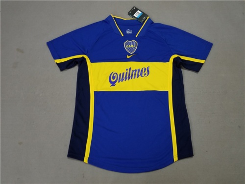 Boca Juniors 00/01 Home Soccer Jersey