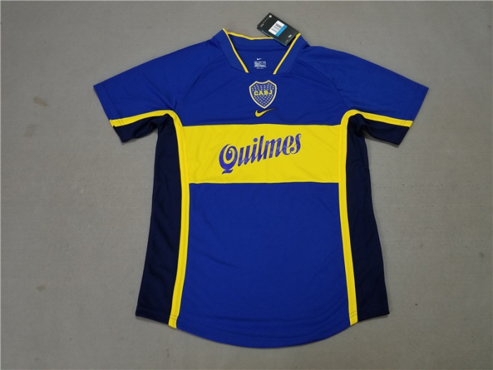 Boca Juniors 00/01 Home Soccer Jersey
