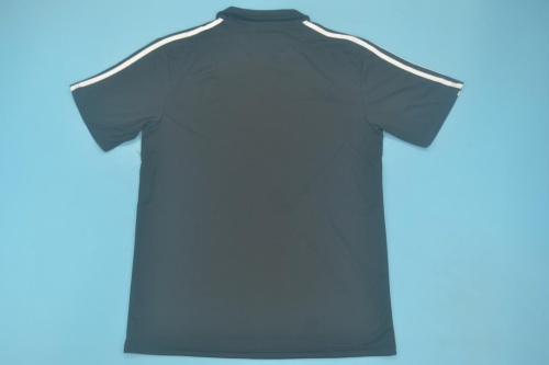 Real Madrid 02/03 Away Black Soccer Jersey