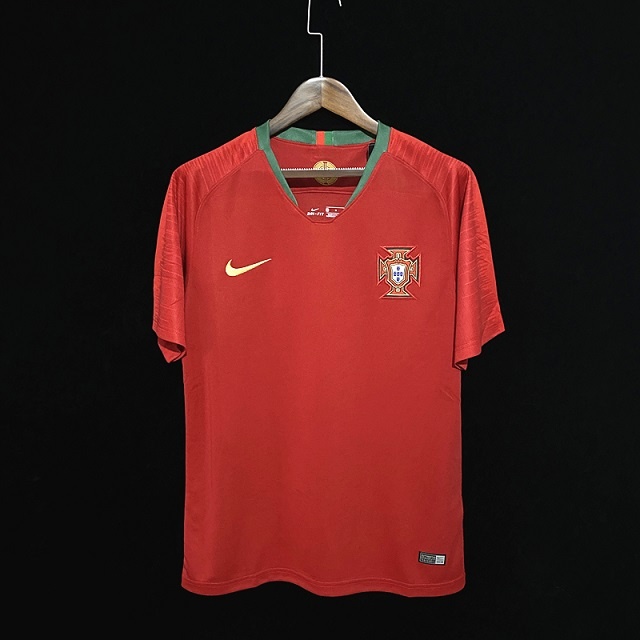 Portugal 2018 World Cup Home Soccer Jersey