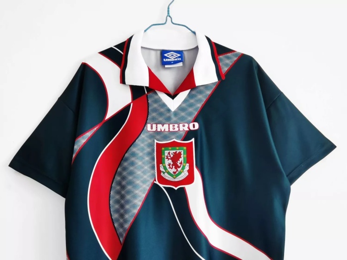 94-95 Welsh Home Retro Jersey Fans Version