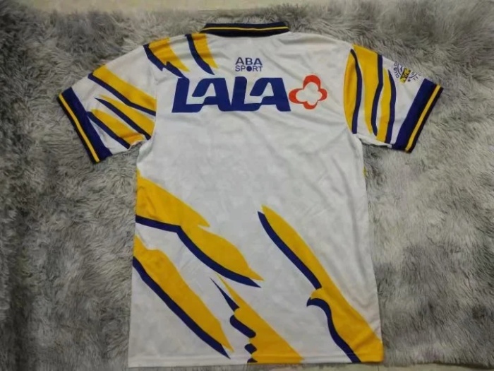 Tigres UANL 97/98 Away White/Yellow Soccer Jersey