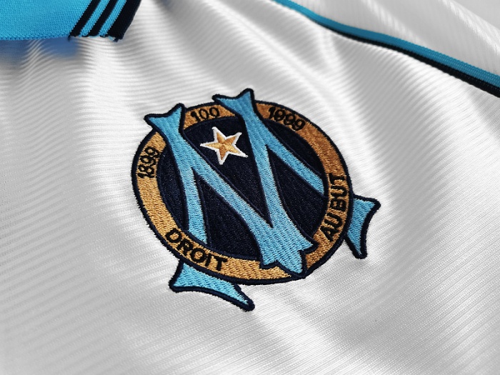 Marseille 98/99 Home Soccer Jersey