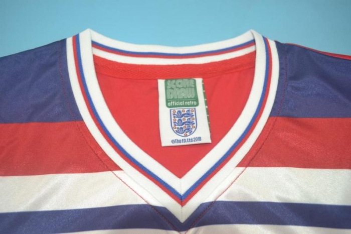 England 1982 World Cup Away Soccer Jersey