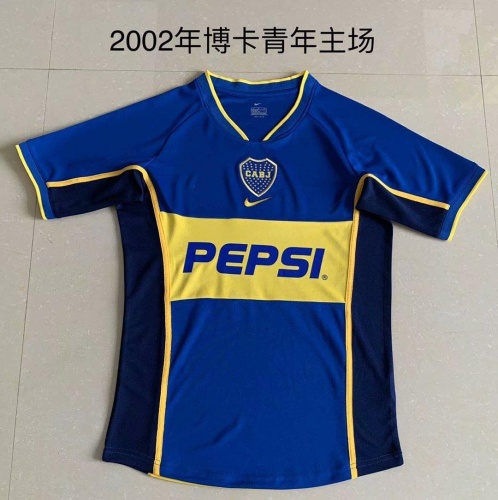Boca Juniors 01/02 Home Soccer Jersey