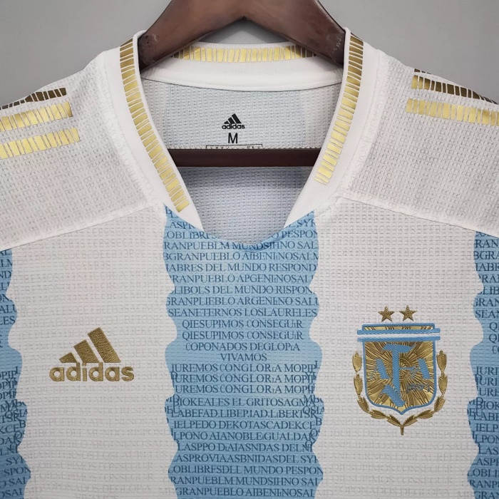 2021 Argentina Commemorative Edition White Blue