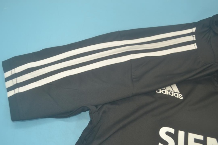 Real Madrid 02/03 Away Black Soccer Jersey