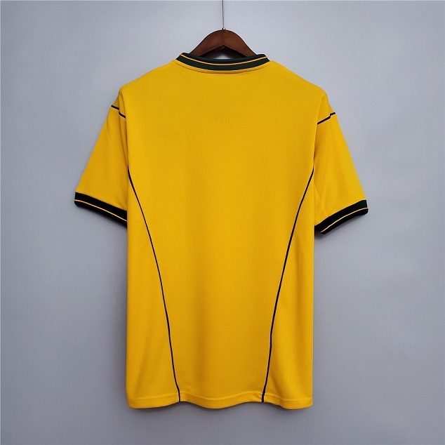 01-02 Celts Yellow Retro Jersey