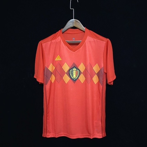 Belgium 2018 World Cup Home Soccer Jersey