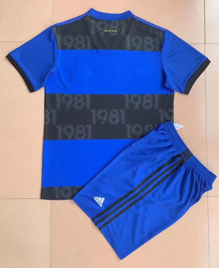 Kids Flamengo Blue Jersey 2021/22