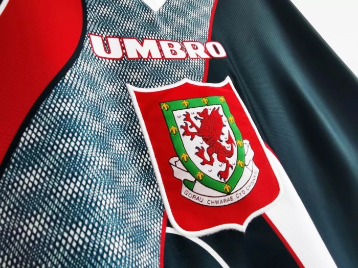 94-95 Welsh Home Retro Jersey Fans Version