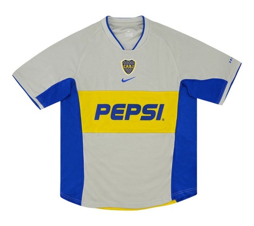 Boca Juniors 01/02 Away Soccer Jersey