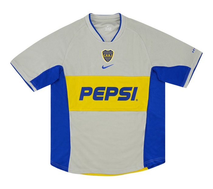 Boca Juniors 01/02 Away Soccer Jersey