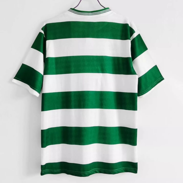 87-88 Celts Home Green Retro Jersey