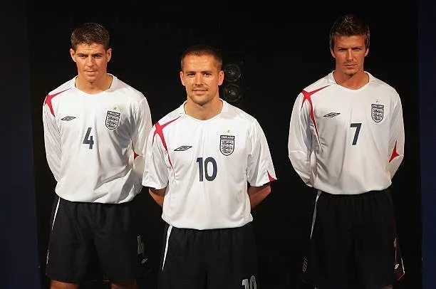 England 2006 World Cup Home Soccer Jersey