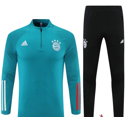 Bayern Munich 21/22 Tracksuit - Dark Green