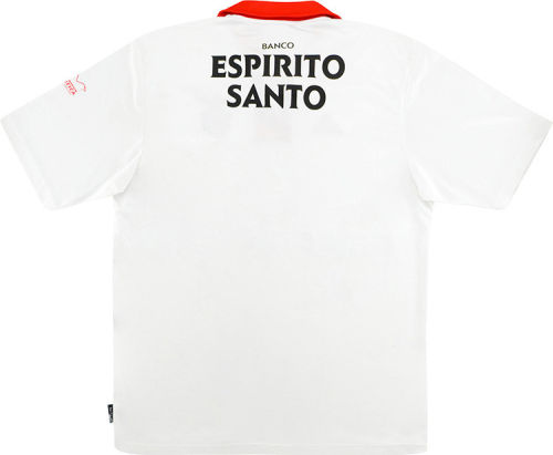 Benfica 04/05 Away White Soccer Jersey