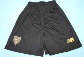 Athletic Bilbao 2021/22 Goalkeeper Black Soccer Shorts