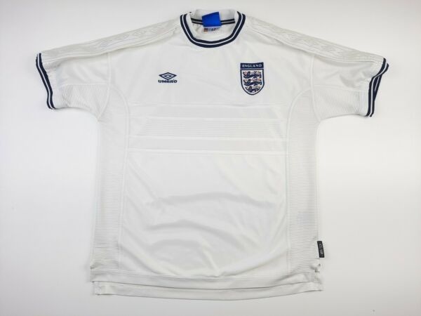 England 2000 Home Soccer Jersey