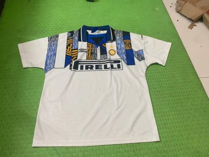 Inter Milan 1995/96 Away Soccer Jersey
