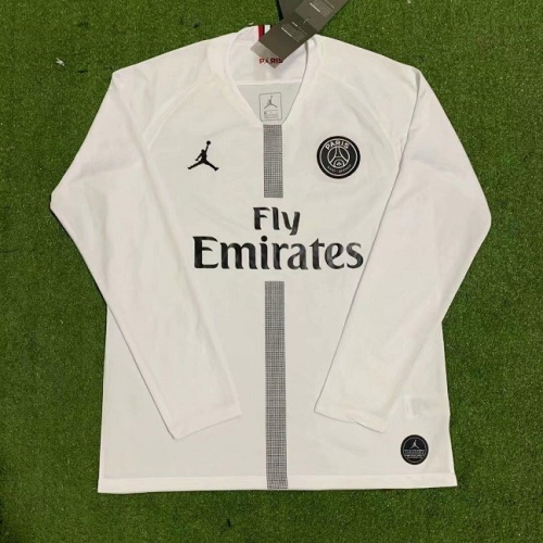 Paris St Germain 18/19 Away White Long Jersey