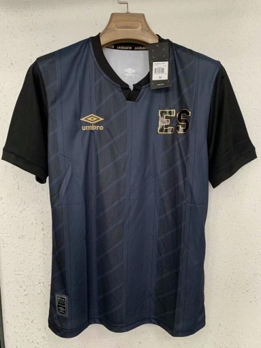 El Salvador 2021 Gold Cup Third Dark Grey Jersey