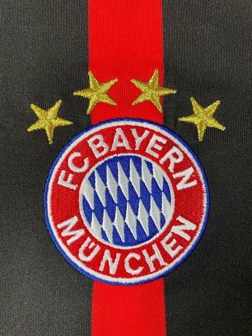 Bayern Munich 14/15 Away Black Soccer Jersey
