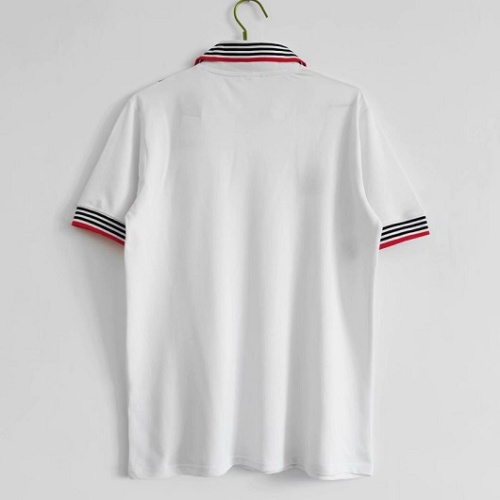 Manchester Utd 75-80 Away White Soccer Jersey