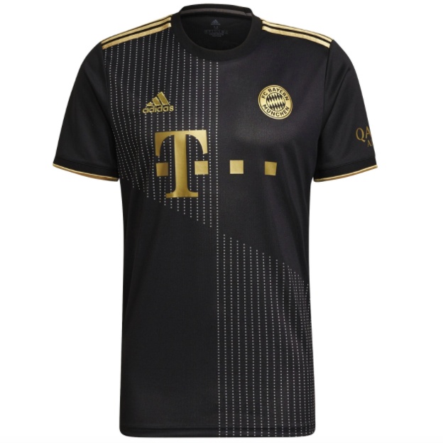 Bayern munich away jersey vintage soccer match men's second soccer sportswear football shirt 2021-2022