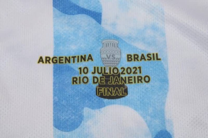 2021 ARGENTINA HOME COPA AMERICAN FINAL JERSEY (PLAYER VERSION)