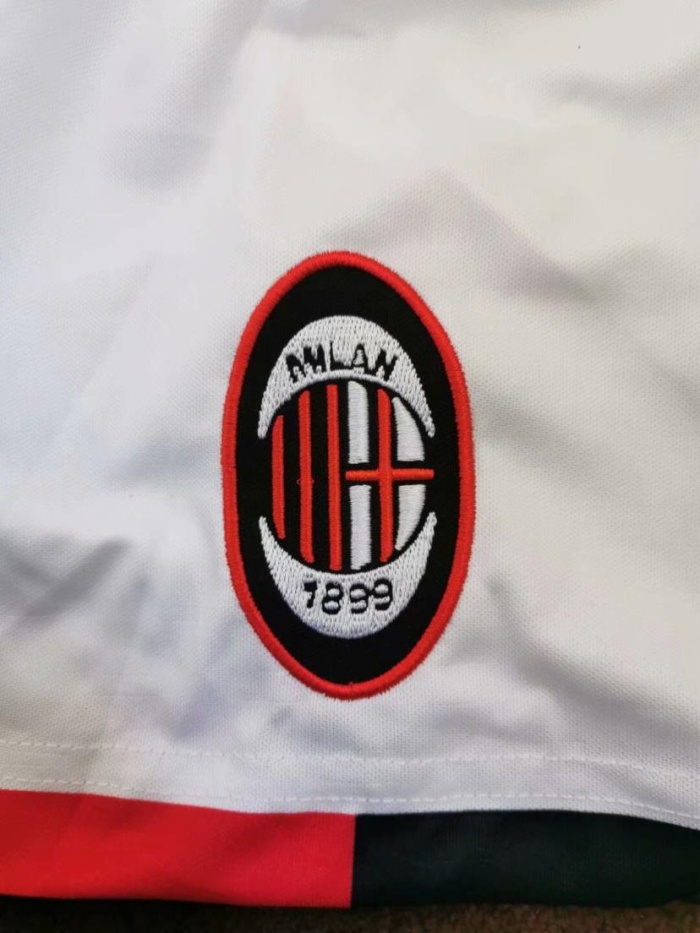 AC Milan 95/97 Away White Soccer Jersey