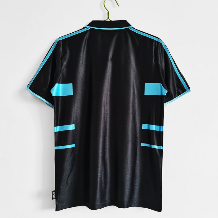 Marseille 99/00 Third Black Soccer Jersey